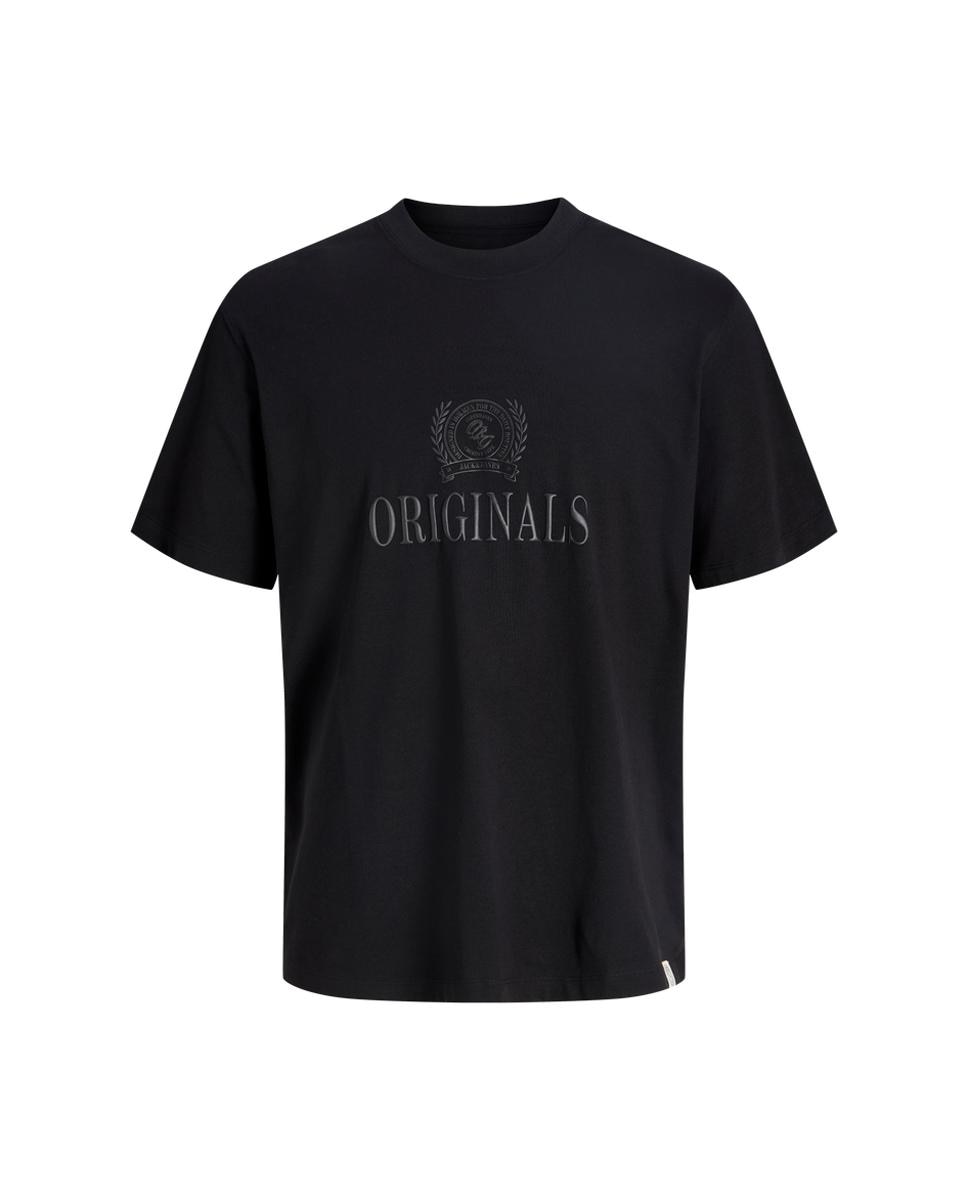 Camiseta de hombre de manga corta - Jack & Jones - Negro Negro-6