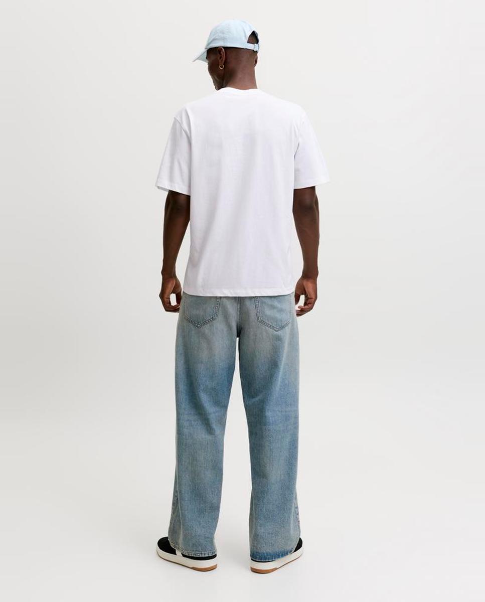 Camiseta de hombre de manga corta - Jack & Jones - Blanco Blanco-2