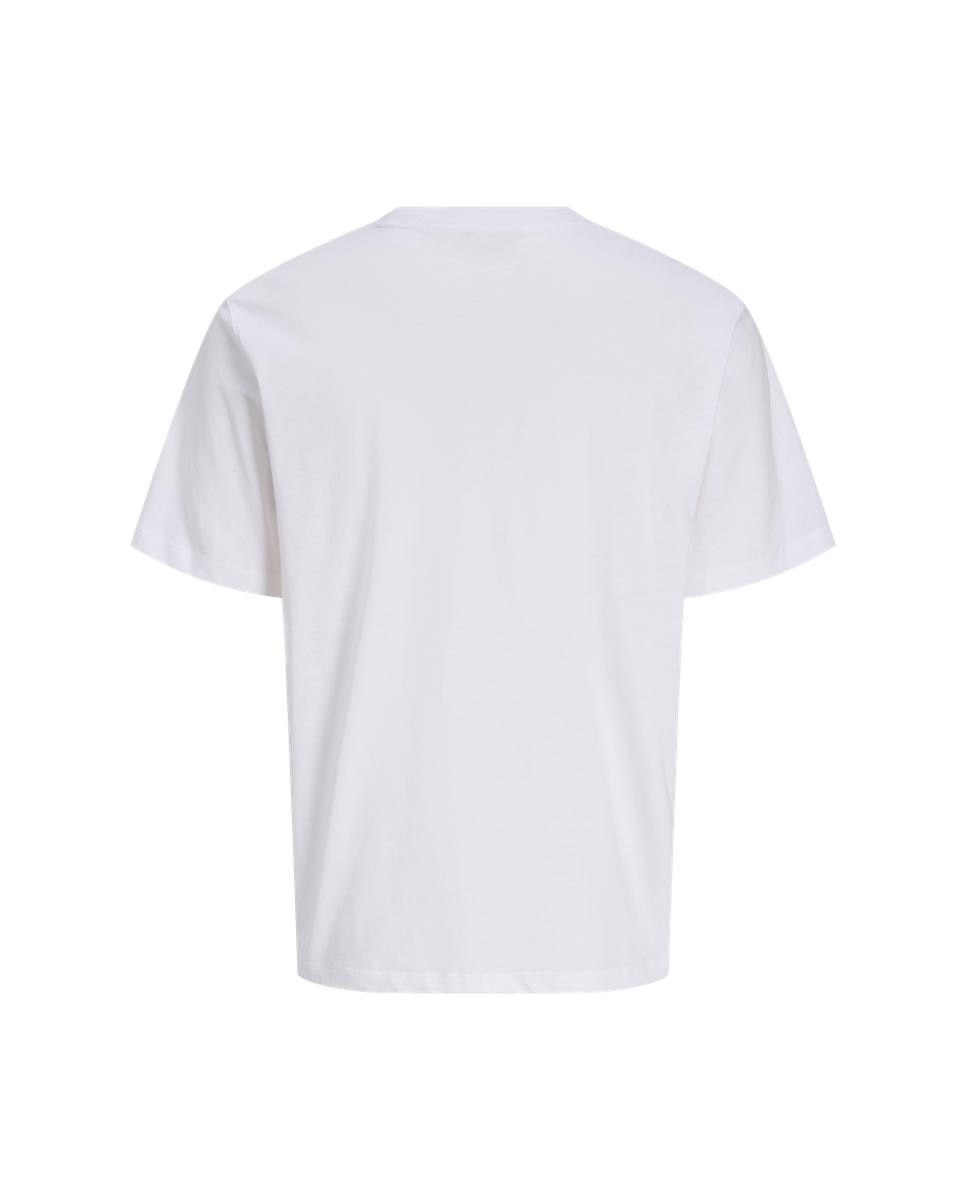 Camiseta de hombre de manga corta - Jack & Jones - Blanco Blanco-8