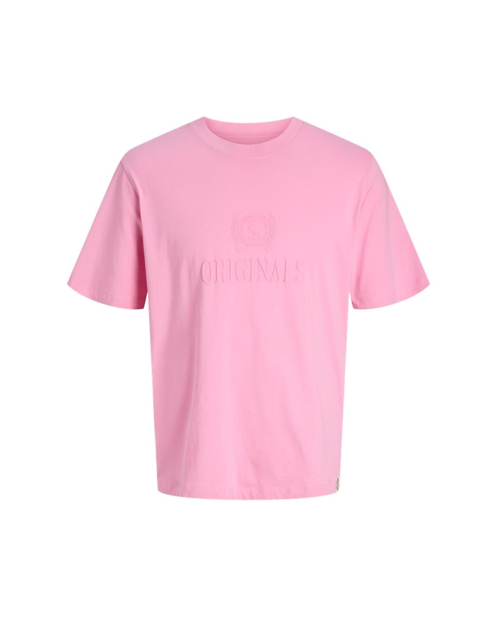 Camiseta de hombre de manga corta - Jack & Jones - Rosa Rosa-6