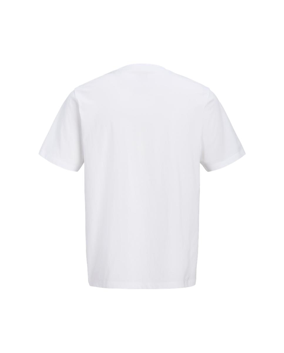 Camiseta de hombre de manga corta - Jack & Jones - Blanco Blanco-7