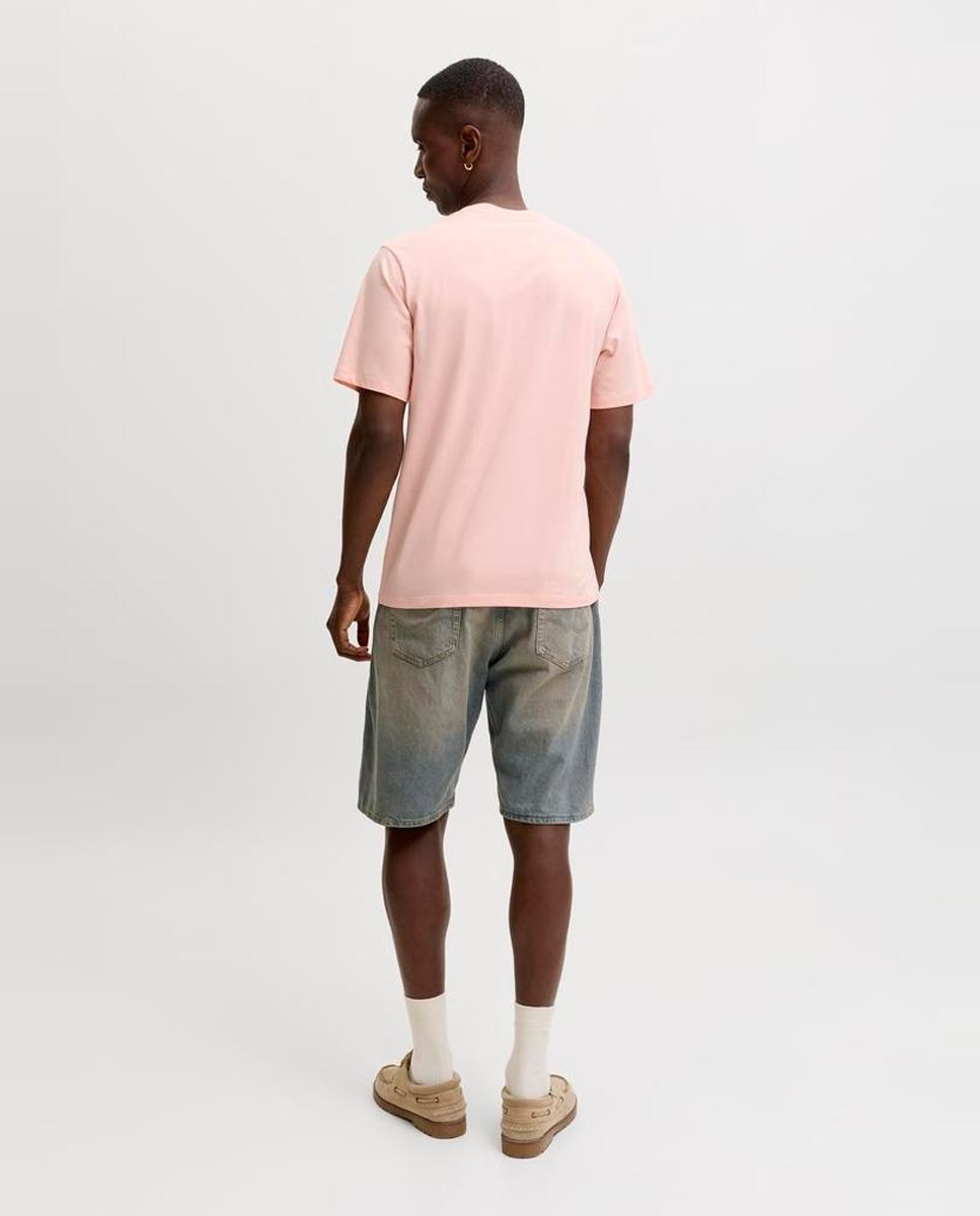 Camiseta de hombre de manga corta - Jack & Jones - Rosa Rosa-2