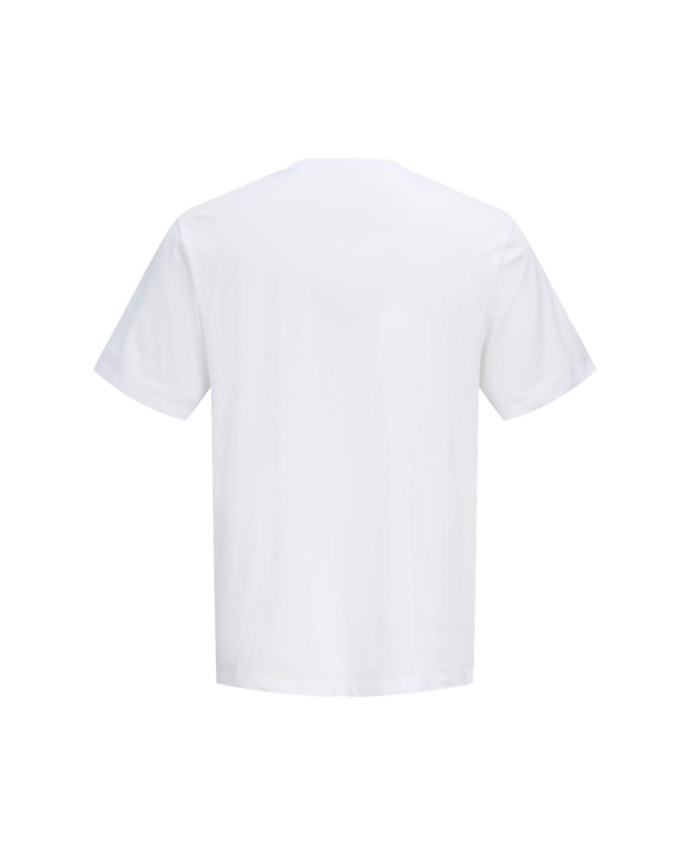 T-shirt de homem de manga curta Branco-7