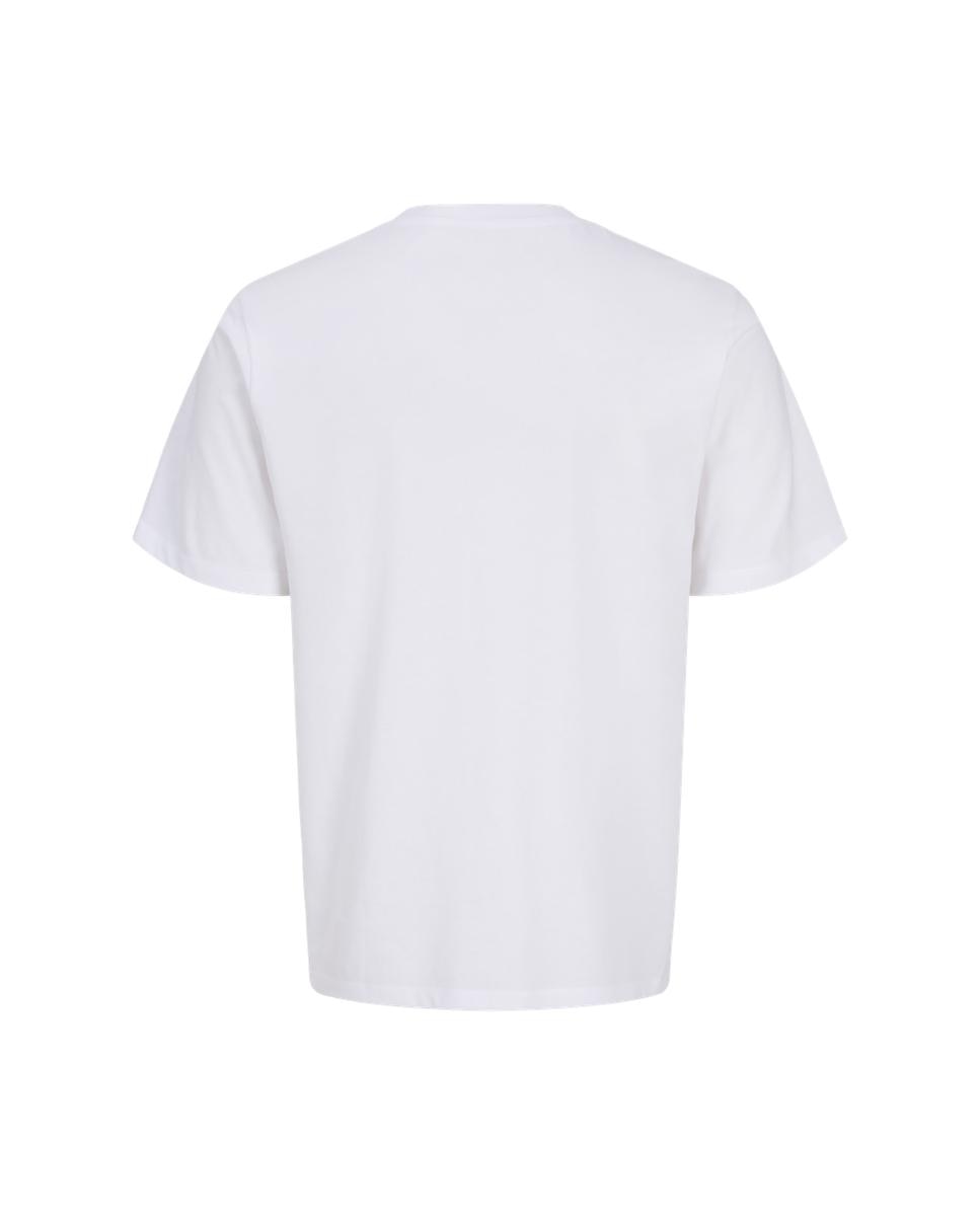 T-shirt de homem de manga curta Branco-7