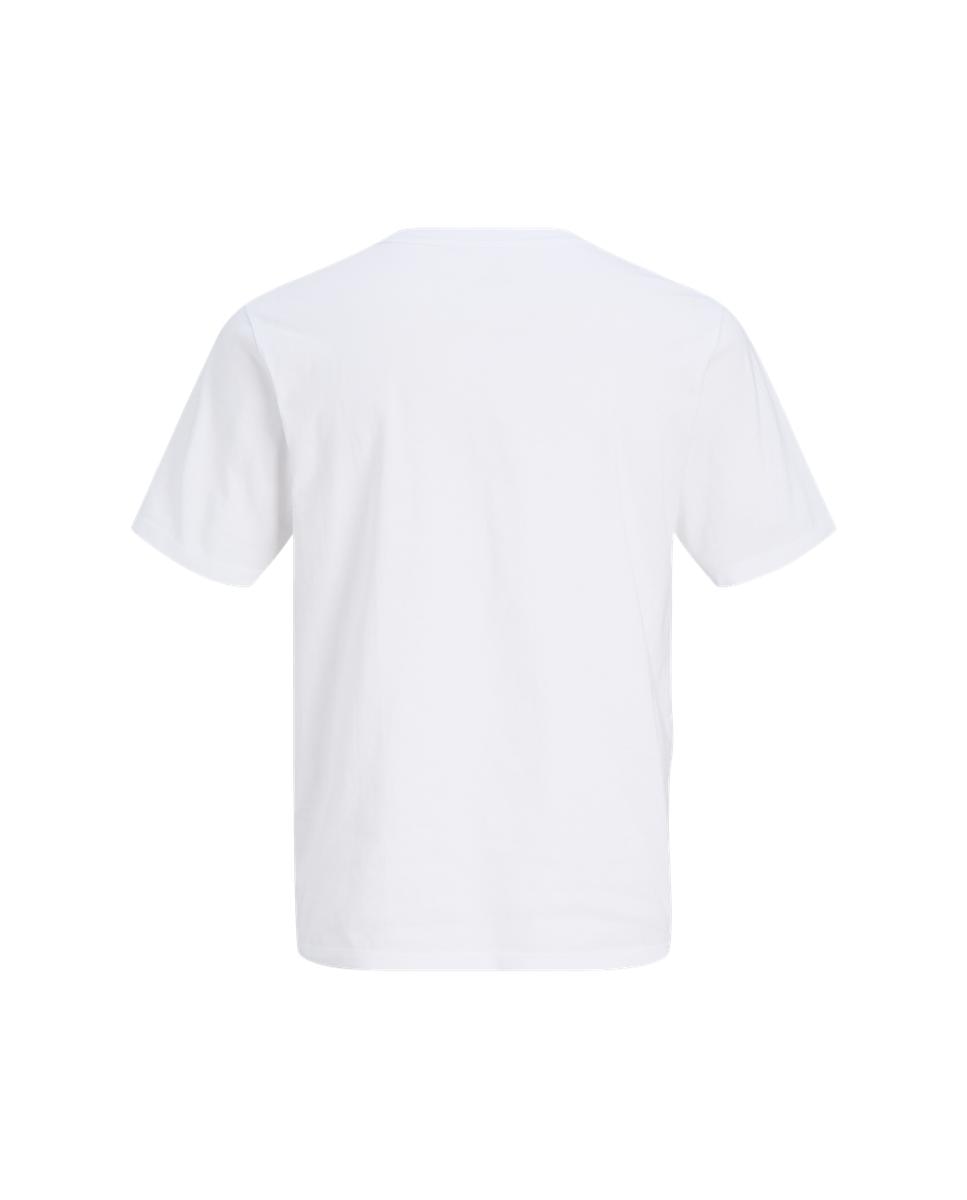 T-shirt de homem de manga curta Branco-8