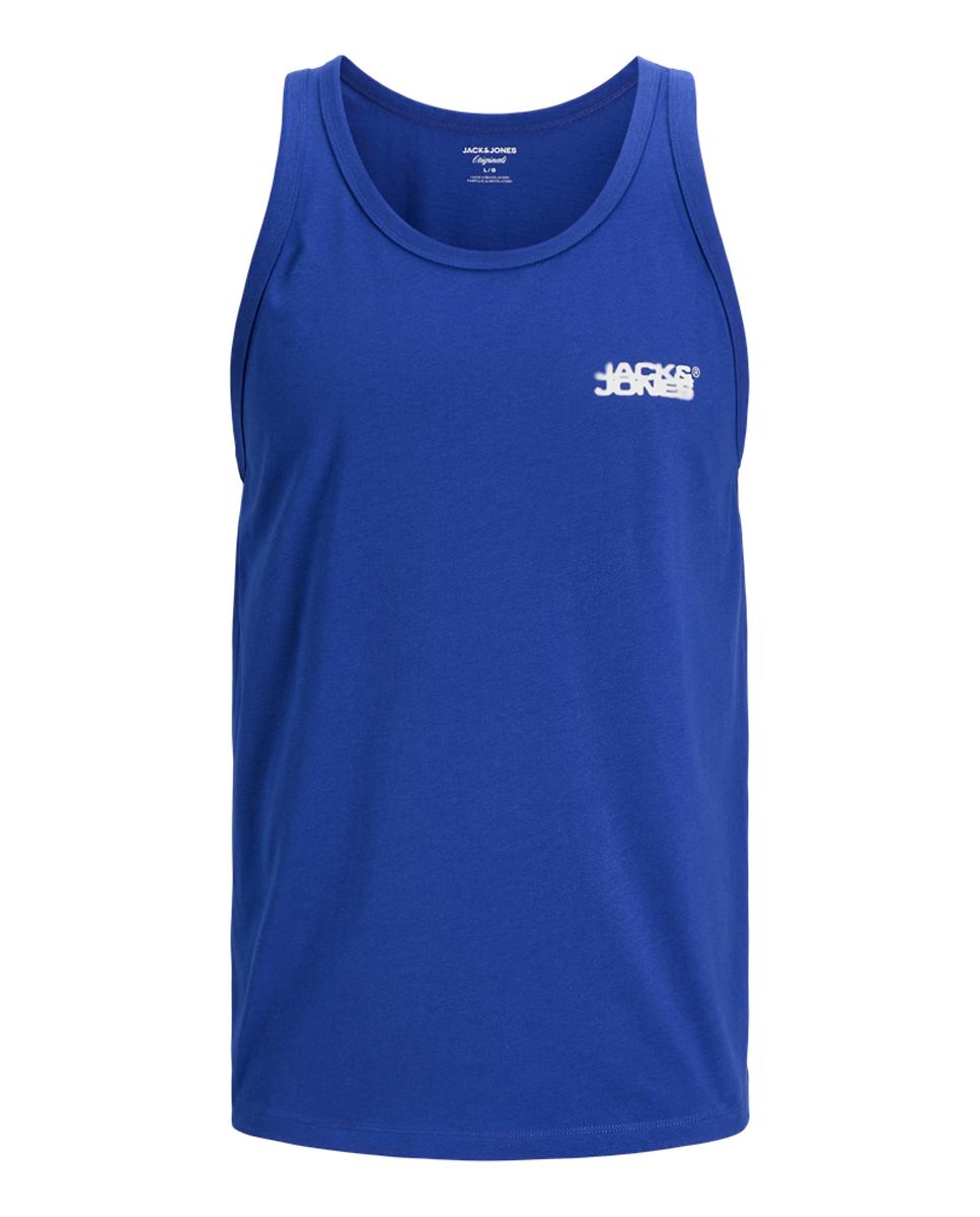 Camiseta de hombre sin mangas - Jack & Jones - Azul Azul-7