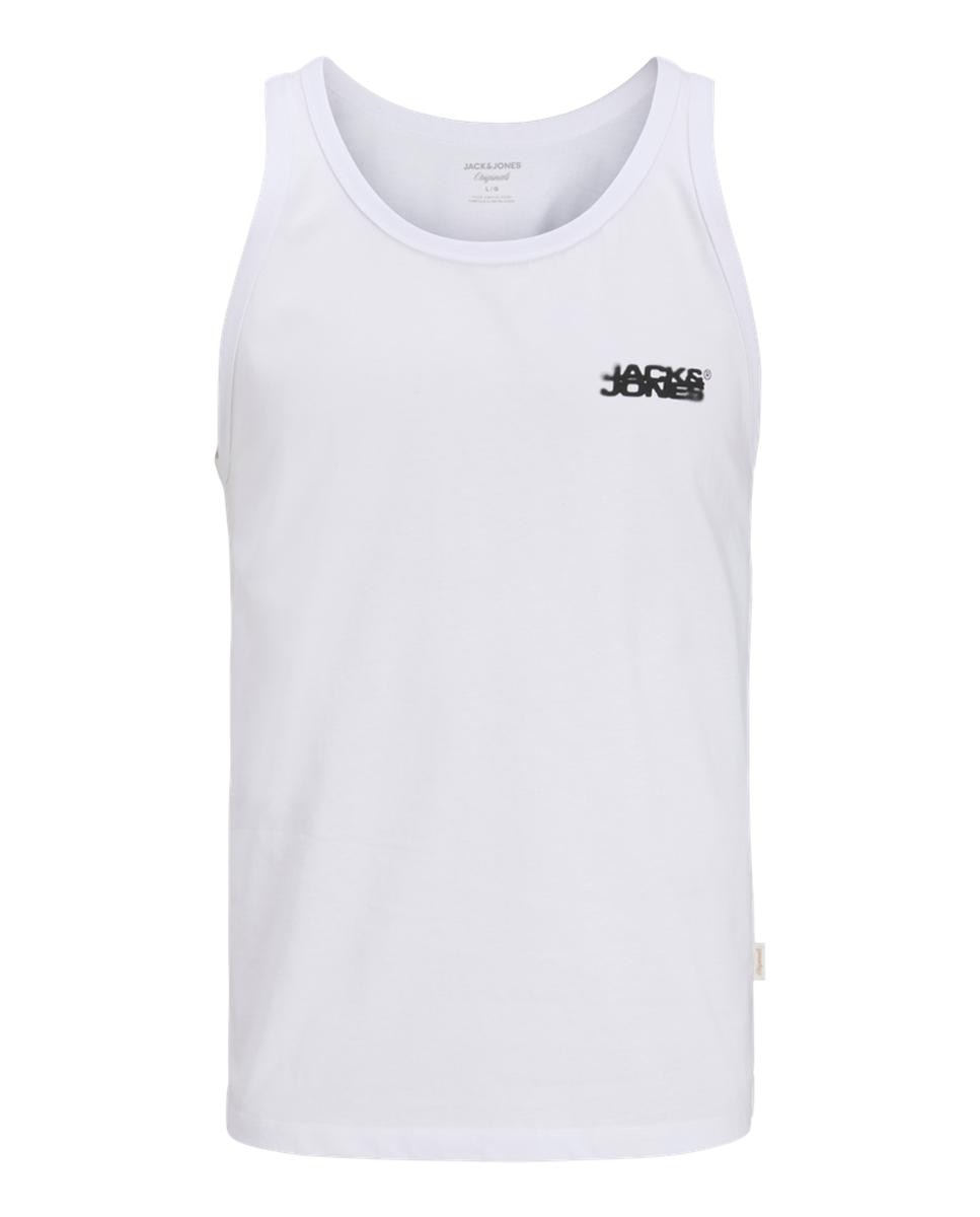T-shirt sem mangas Branco-7