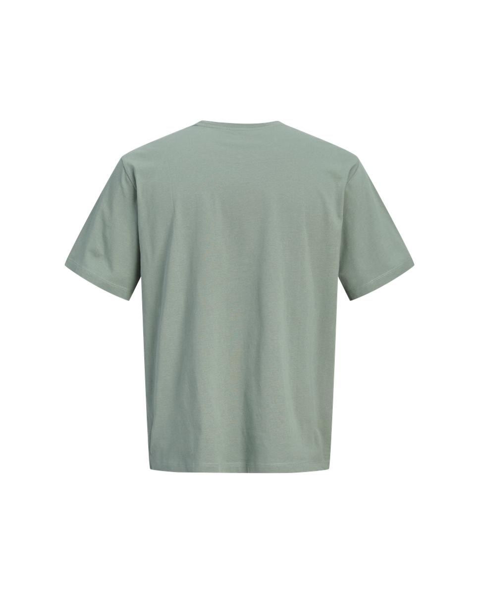 T-shirt de homem de manga curta Verde-2