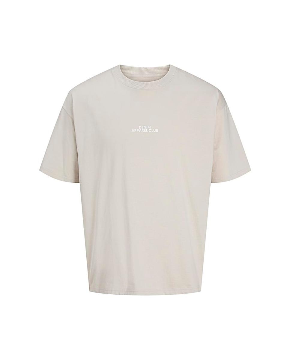 Imagem 0 de T-shirt de Manga Curta com Estampado Traseiro