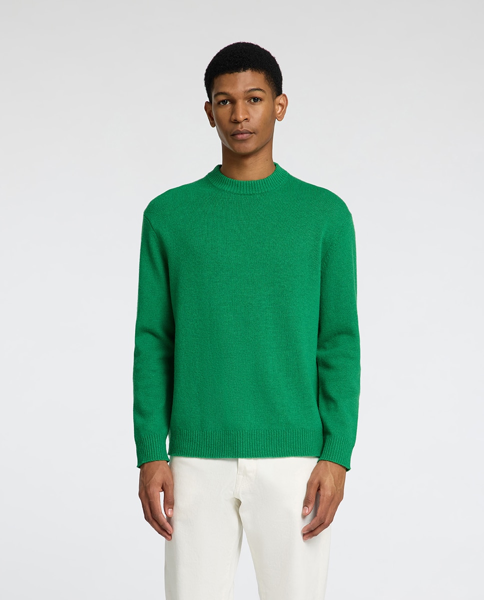 Imagem 0 de Camisola de Malha com Gola Redonda