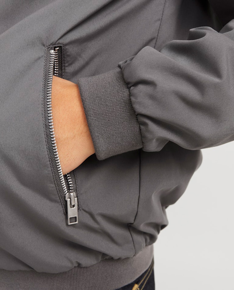 Blusão bomber Cinzento-5
