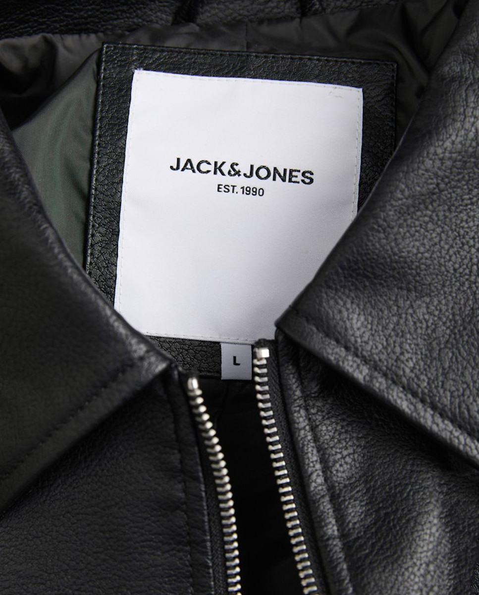 Blusão em Polipele Preto-4