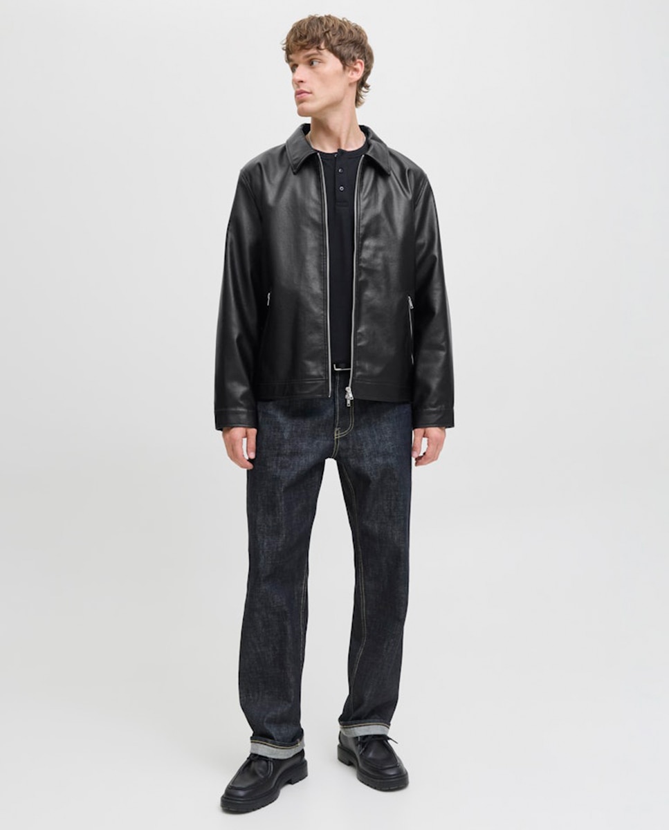 Blusão em Polipele Preto-8