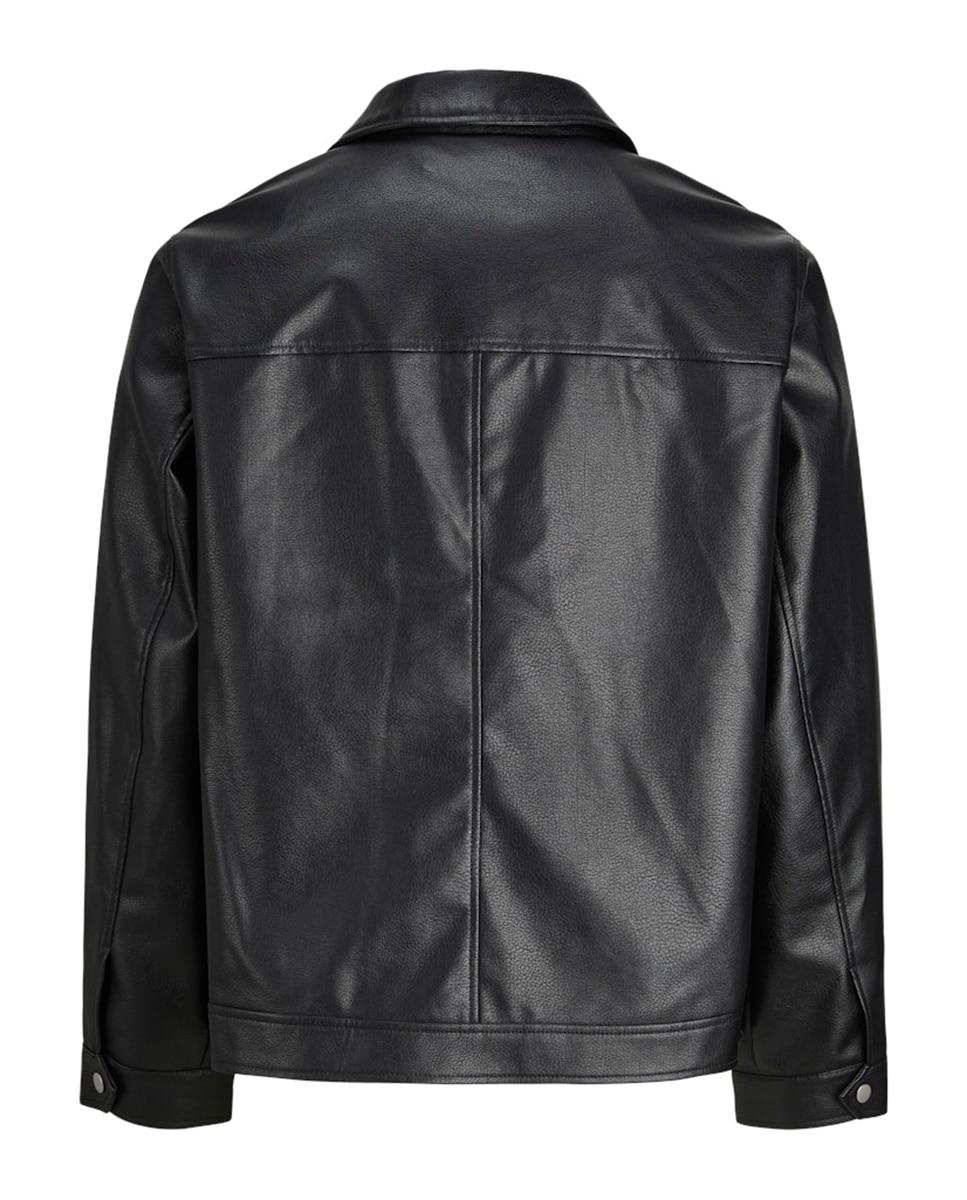 Blusão em Polipele Preto-7