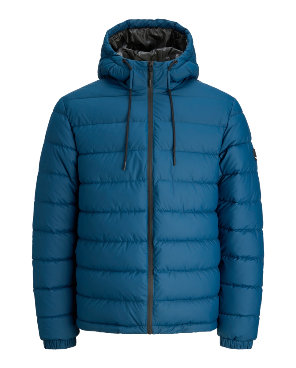 Imagen 6 de Chaqueta acolcada de hombre con capucha - Jack & Jones - Azul Azul
