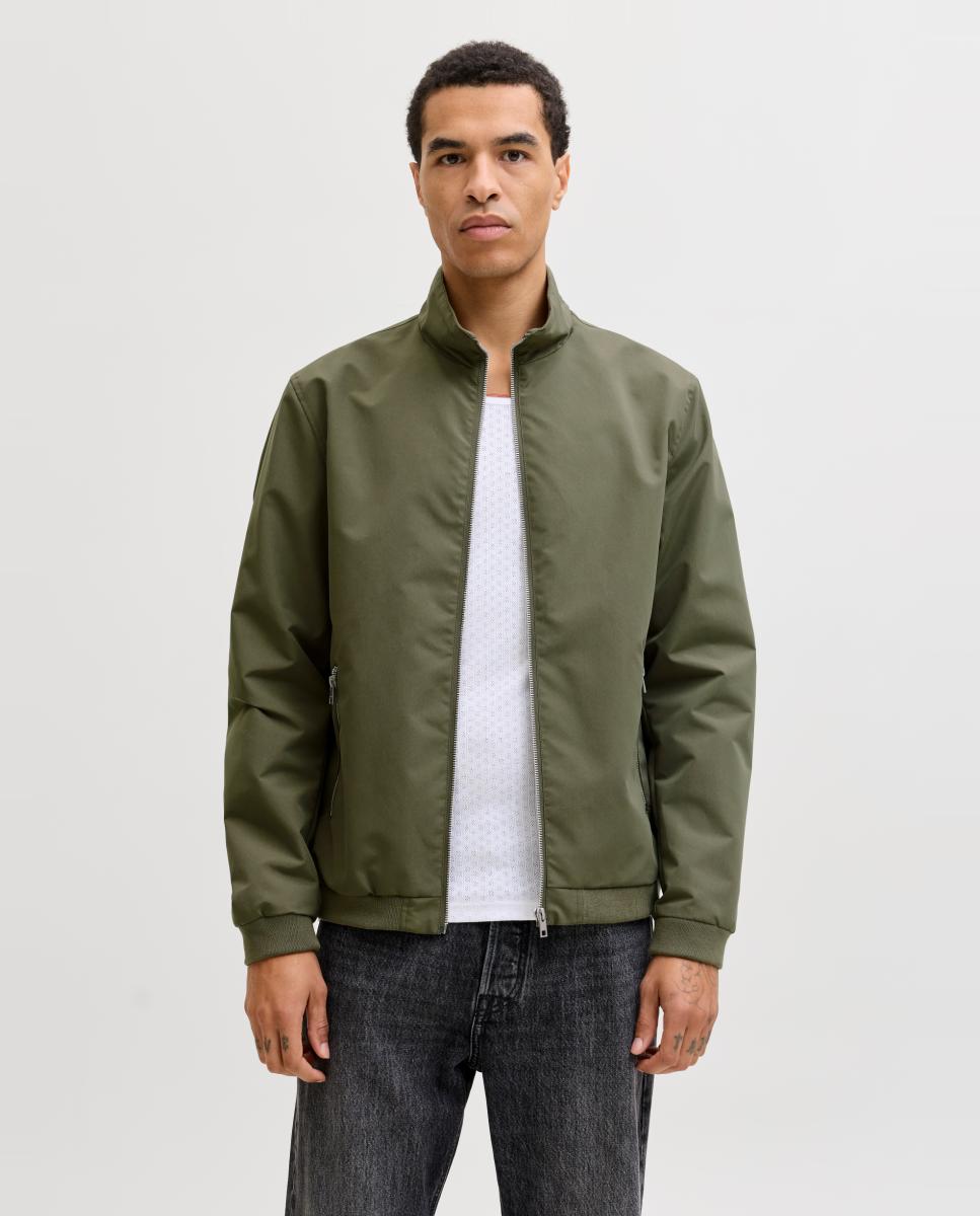 Imagem 0 de Blusão Bomber com Gola Harrington para Homem