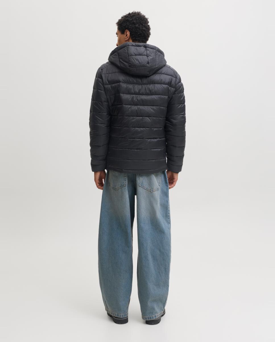 Plumífero de hombre acolchado con capucha - Jack & Jones - Negro Negro-2