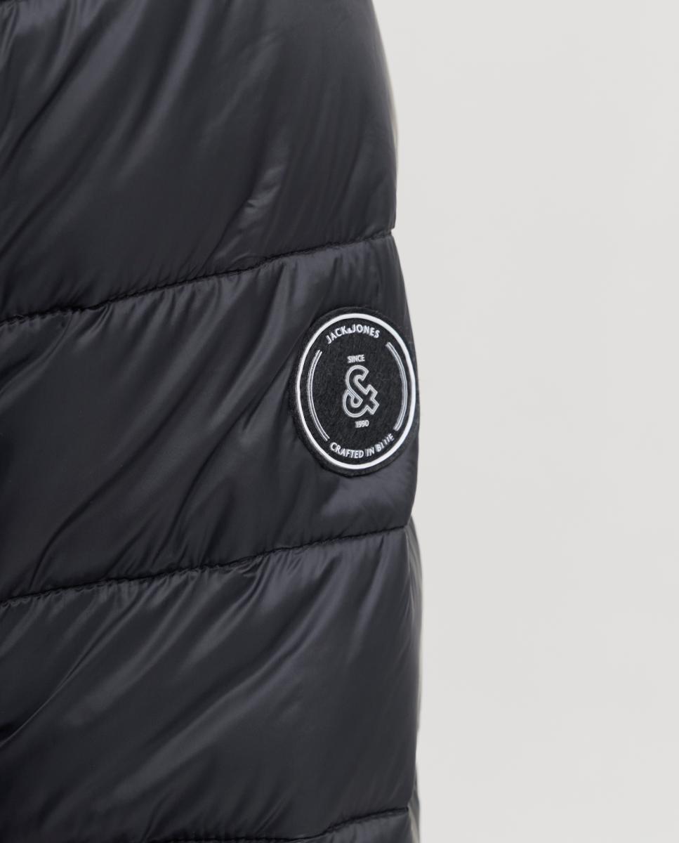 Plumífero de hombre acolchado con capucha - Jack & Jones - Negro Negro-4