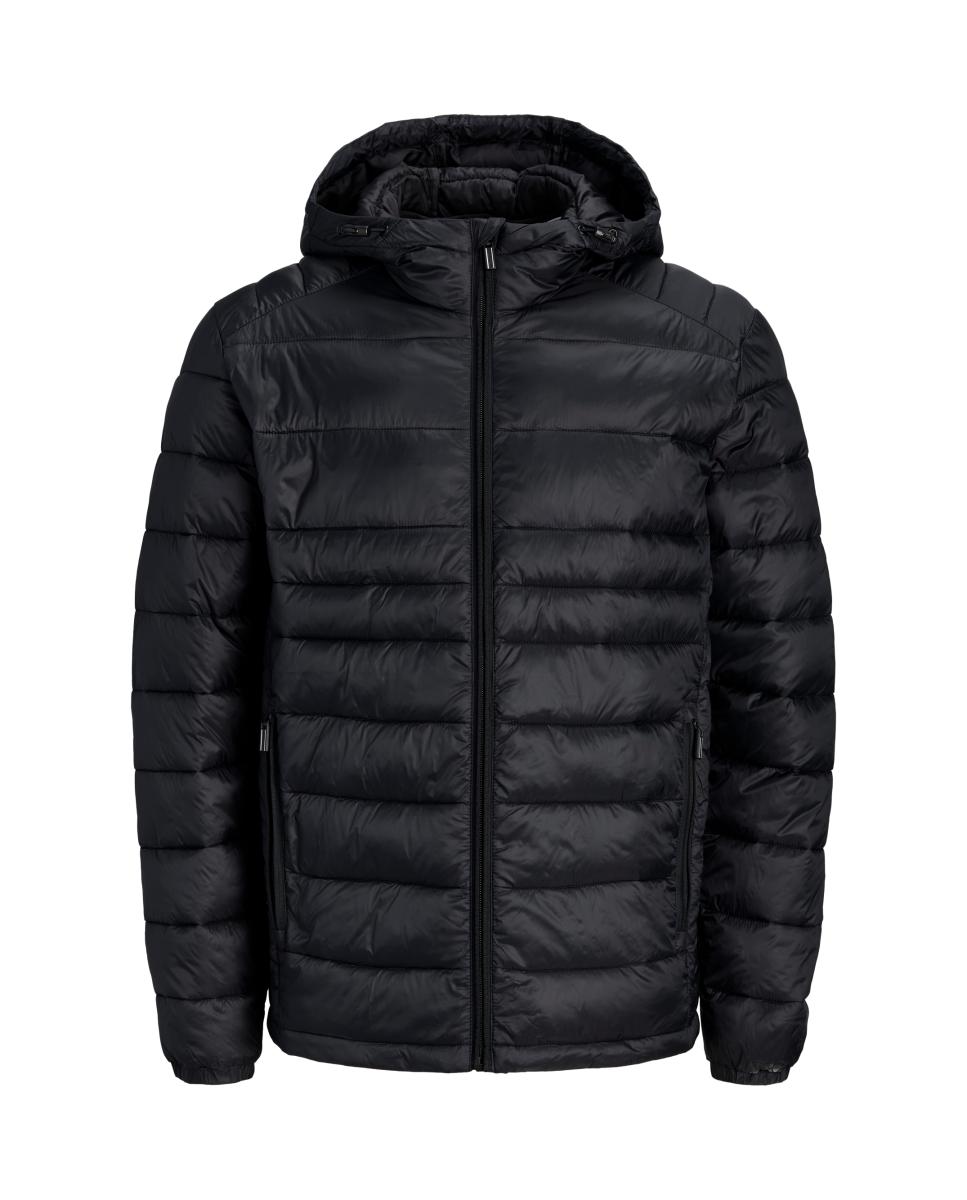 Plumífero de hombre acolchado con capucha - Jack & Jones - Negro Negro-6