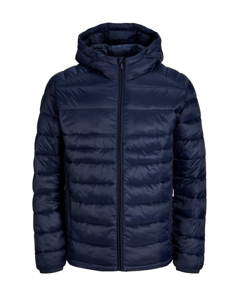 Plumífero de hombre acolchado con capucha - Jack & Jones - Azul Azul-6