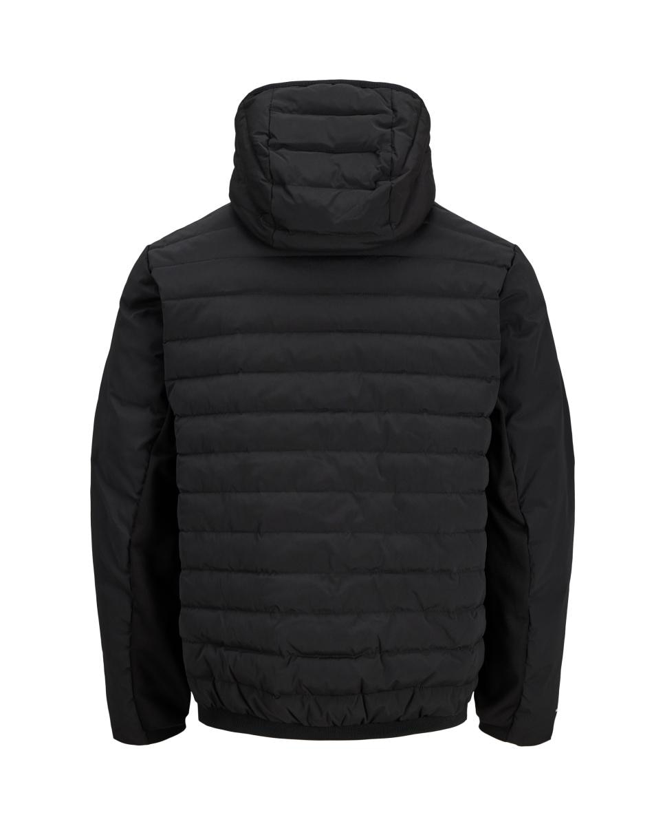 Imagen 2 de Chaqueta de hombre acolchada con capucha - Jack & Jones - Negro Negro