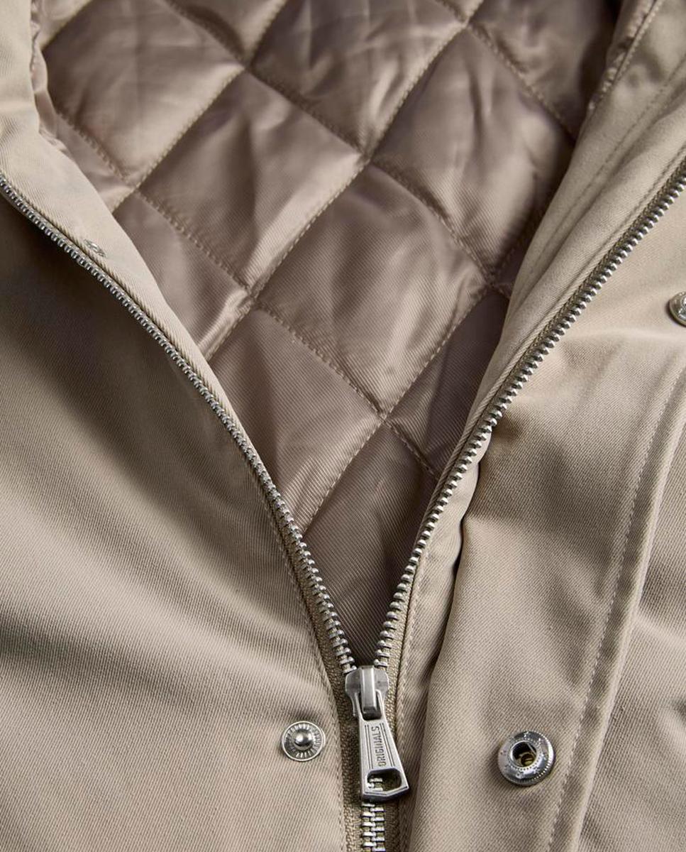 Chaqueta acolchada de hombre - Jack & Jones - Beige Beige-6
