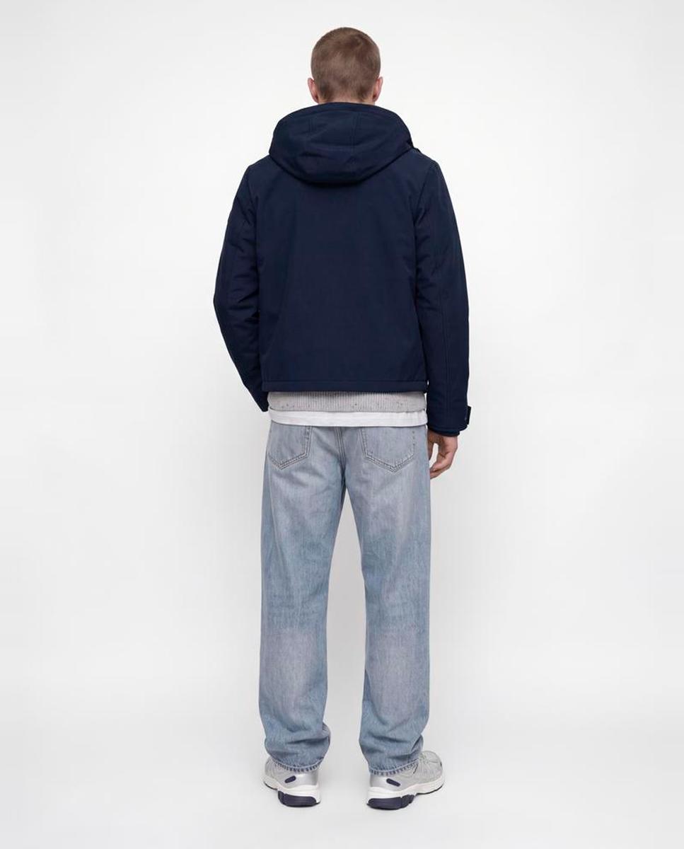 Chaqueta softshell de hombre con capucha - Jack & Jones - Azul marino Azul marino-2