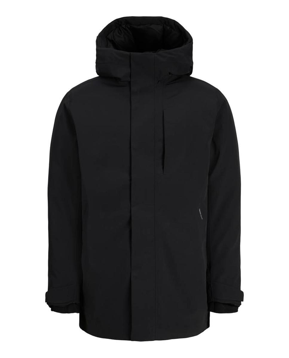 Parka de hombre impermeable con capucha - Jack & Jones - Negro Negro-4