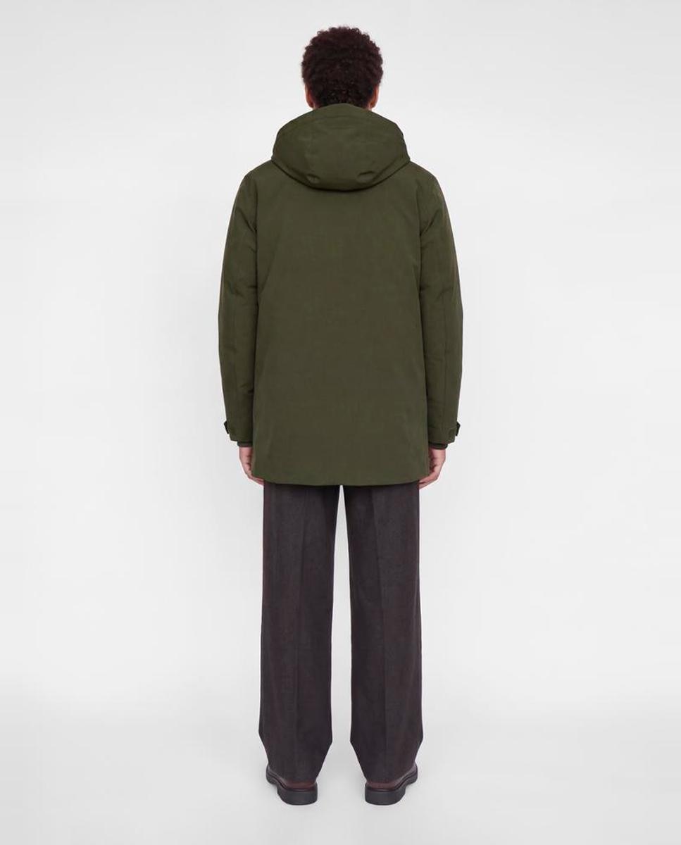 Parka de hombre impermeable con capucha - Jack & Jones - Verde Verde-2
