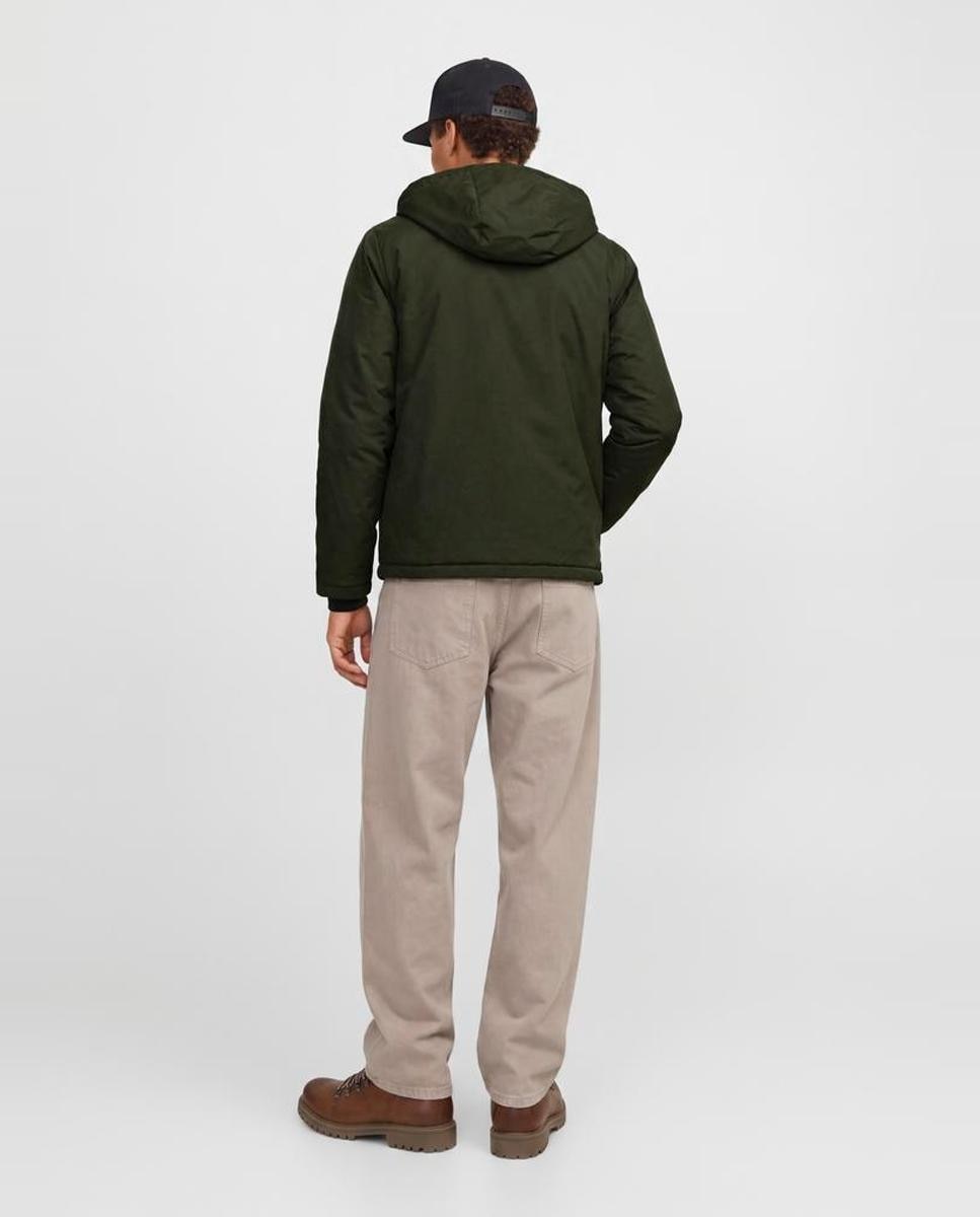 Imagen 2 de Chaqueta de hombre con capucha - Jack & Jones - Verde Verde