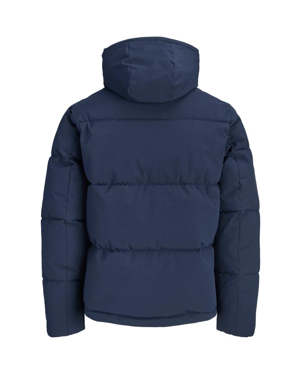 Chaqueta acolchada de hombre con capucha - Jack & Jones - Azul marino Azul marino-5
