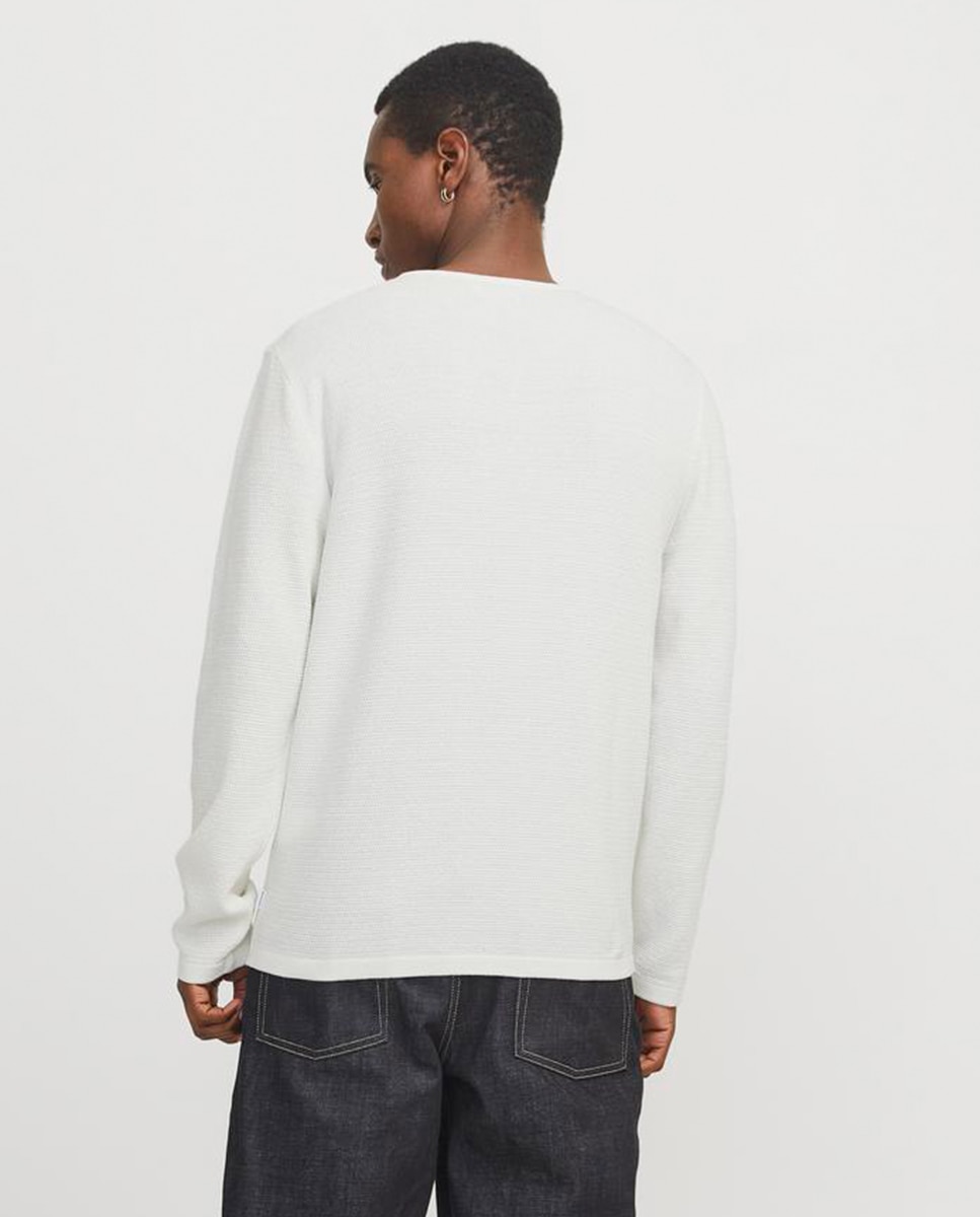Jersey de punto de mangas largas y corte relaxed de hombre - Jack & Jones - Naranja Naranja-2