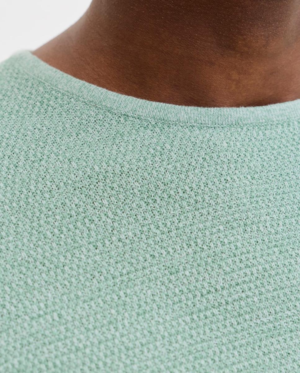 Jersey de punto de mangas largas y corte relaxed de hombre - Jack & Jones - Verde Verde-4