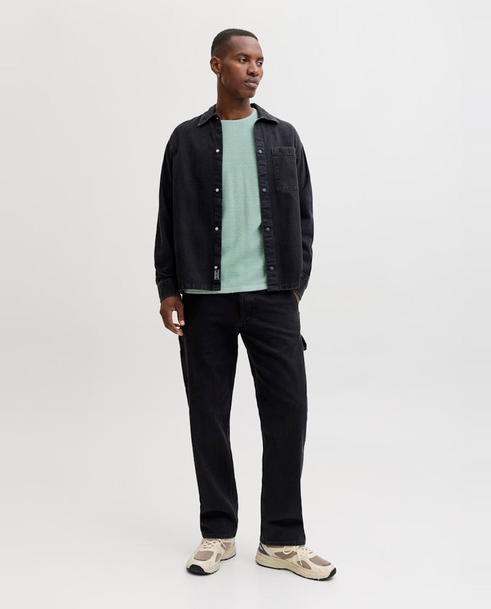 Jersey de punto de mangas largas y corte relaxed de hombre - Jack & Jones - Verde Verde-8