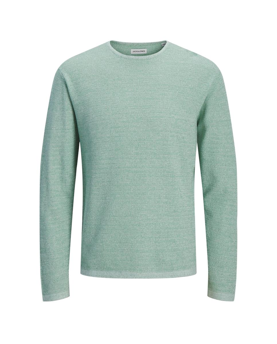 Jersey de punto de mangas largas y corte relaxed de hombre - Jack & Jones - Verde Verde-6
