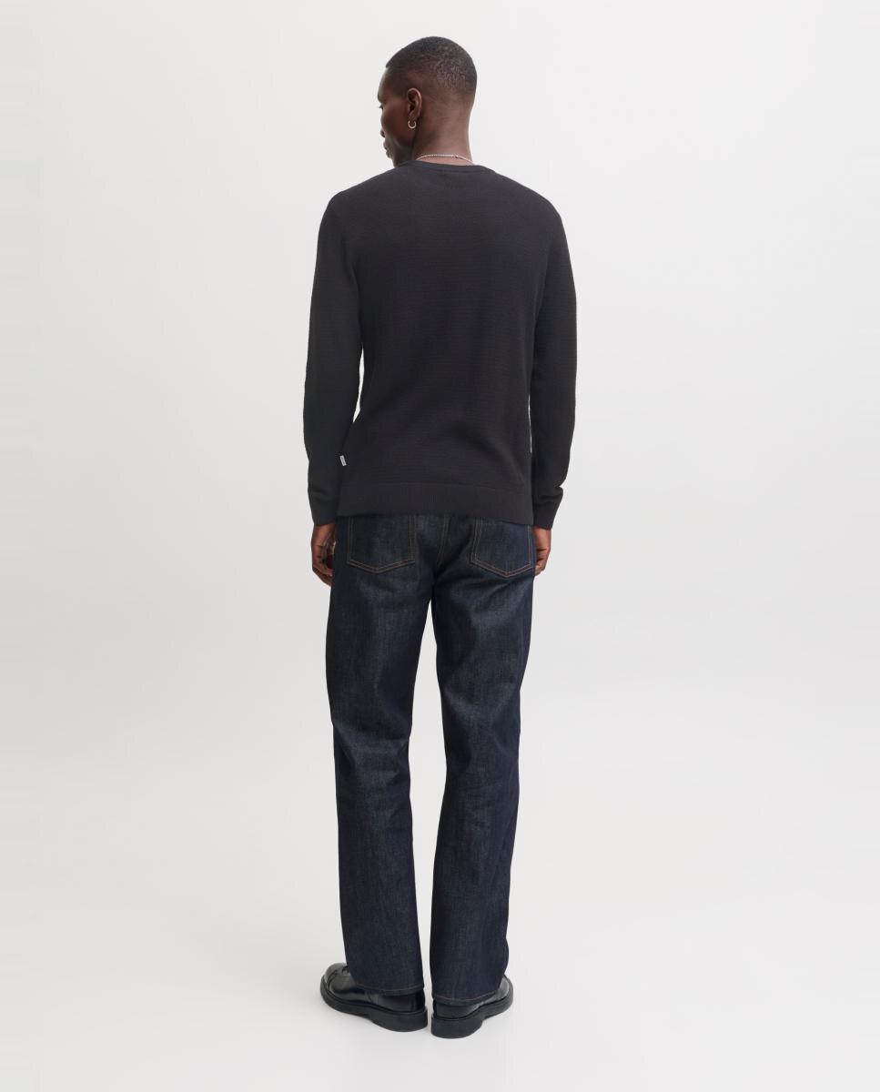 Jersey de hombre con cuello redondo y estructura - Jack & Jones - Negro Negro-2