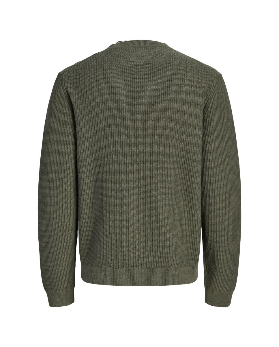 Jersey de hombre con cuello redondo - Jack & Jones - Verde Verde-2