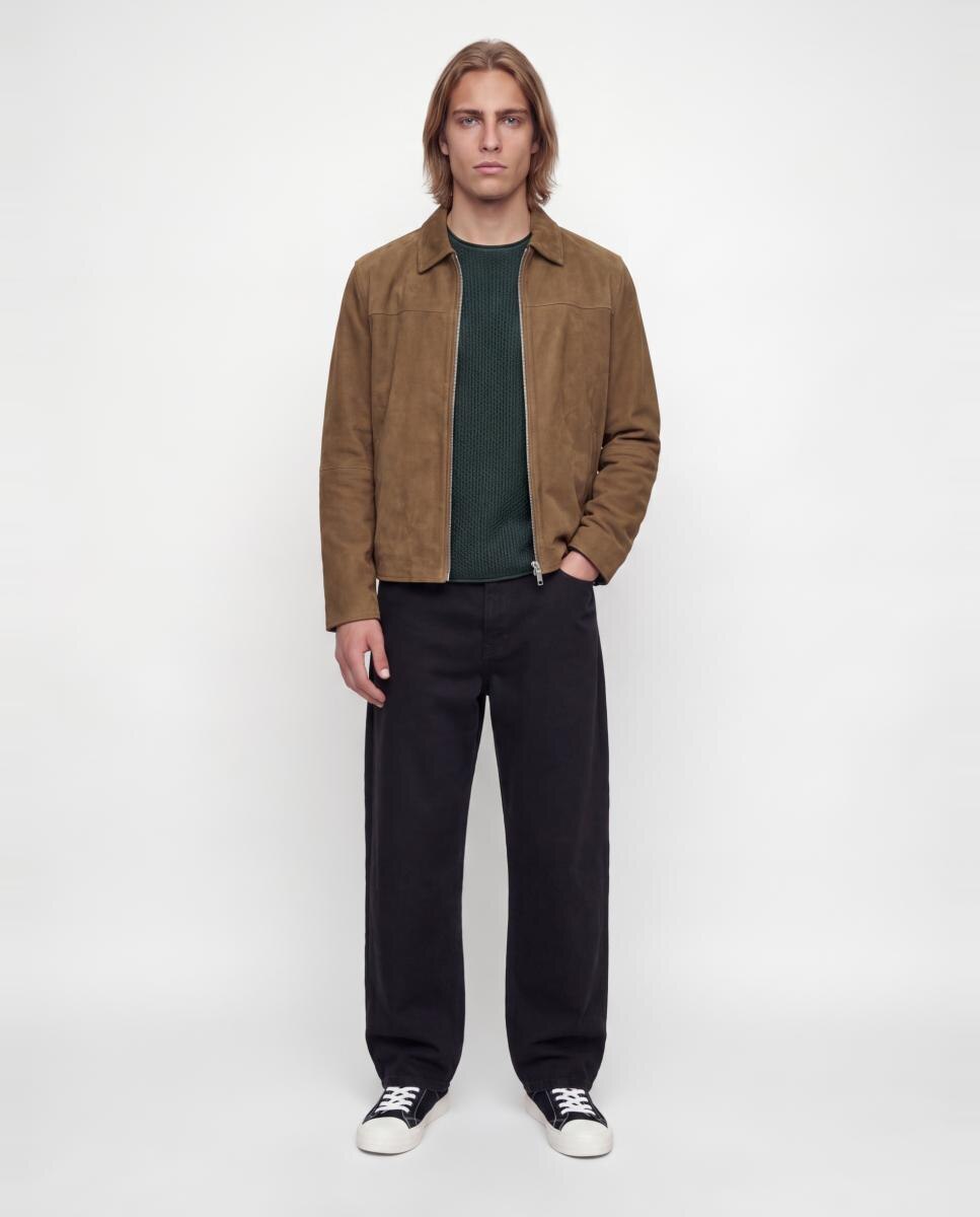 Jersey de hombre con cuello redondo - Jack & Jones - Verde oscuro Verde oscuro-8