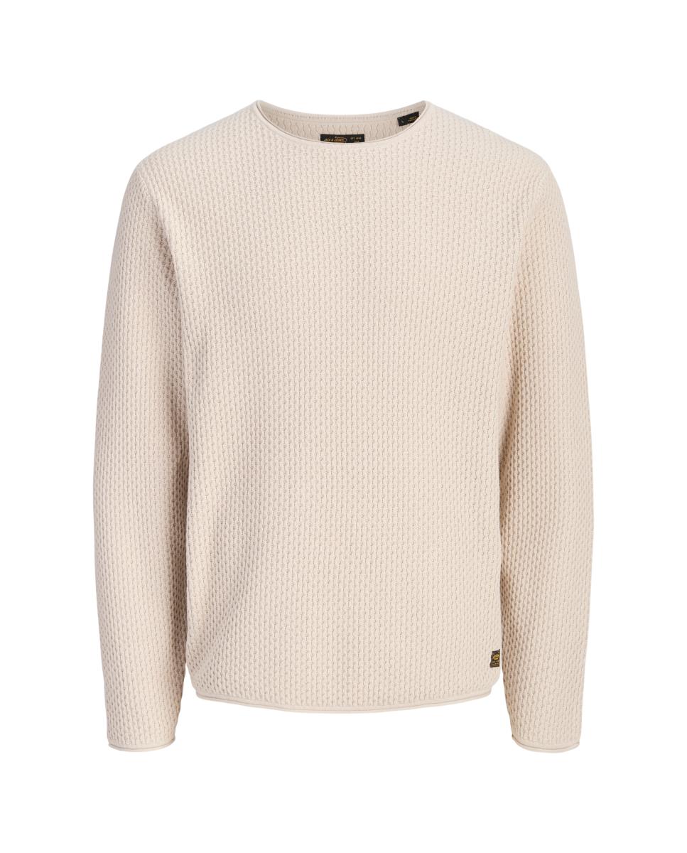 Jersey de hombre con cuello redondo - Jack & Jones - Blanco Blanco-6