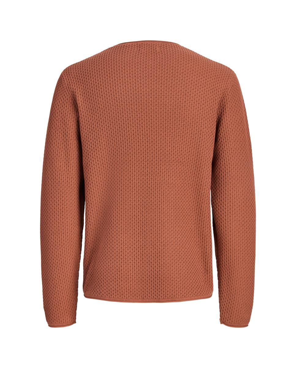 Jersey de hombre con cuello redondo - Jack & Jones - Marrón claro Marrón claro-2