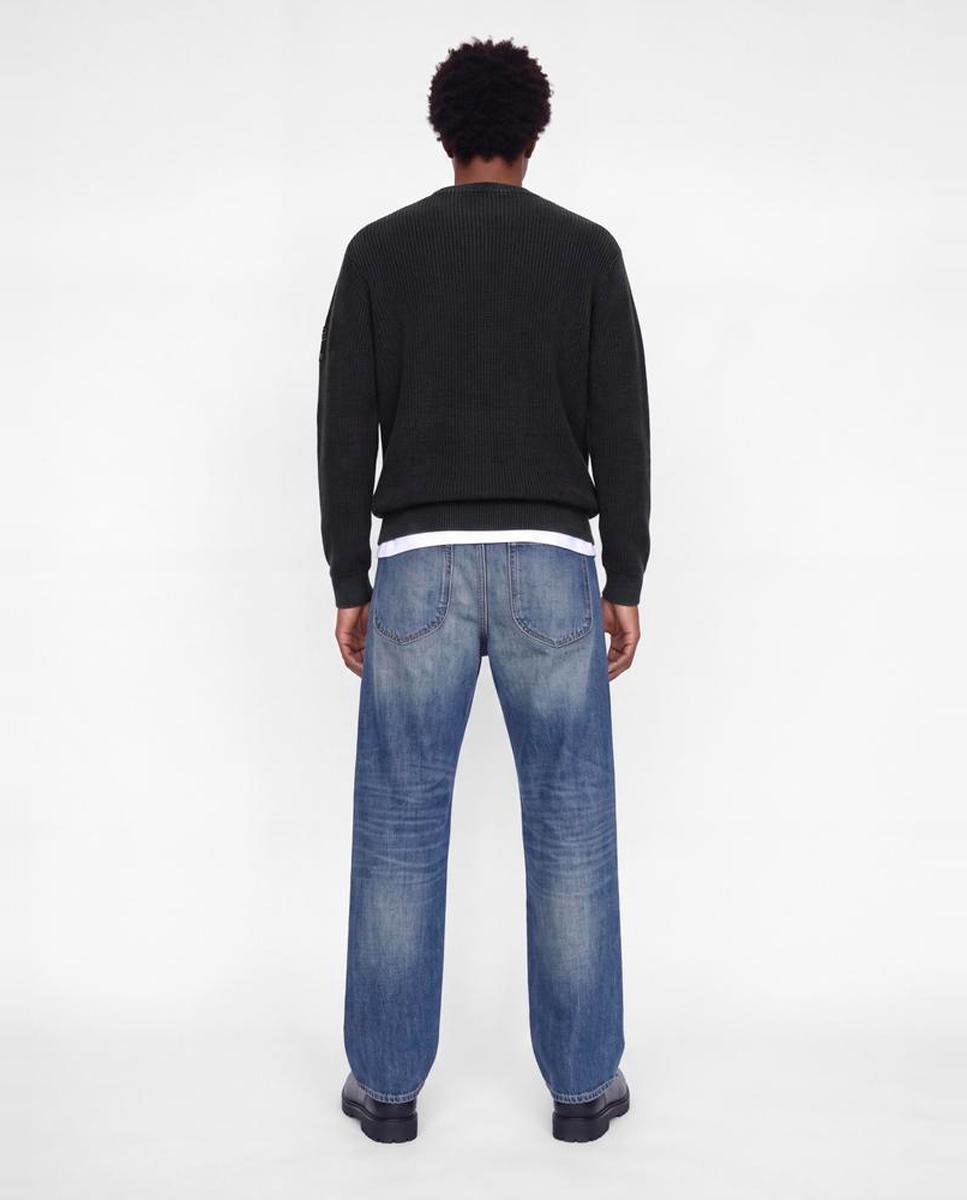 Imagen 2 de Jersey de hombre de punto con cuello redondo - Jack & Jones - Negro Negro