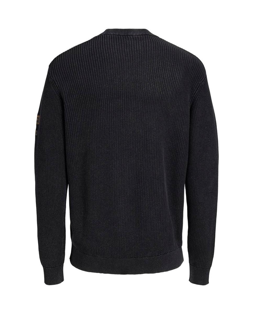 Imagen 5 de Jersey de hombre de punto con cuello redondo - Jack & Jones - Negro Negro