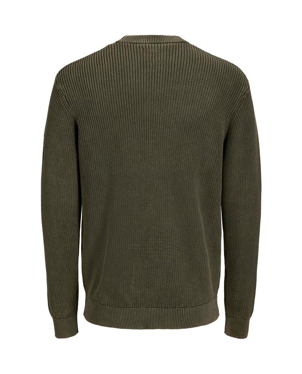 Imagen 5 de Jersey de hombre de punto con cuello redondo - Jack & Jones - Verde Verde