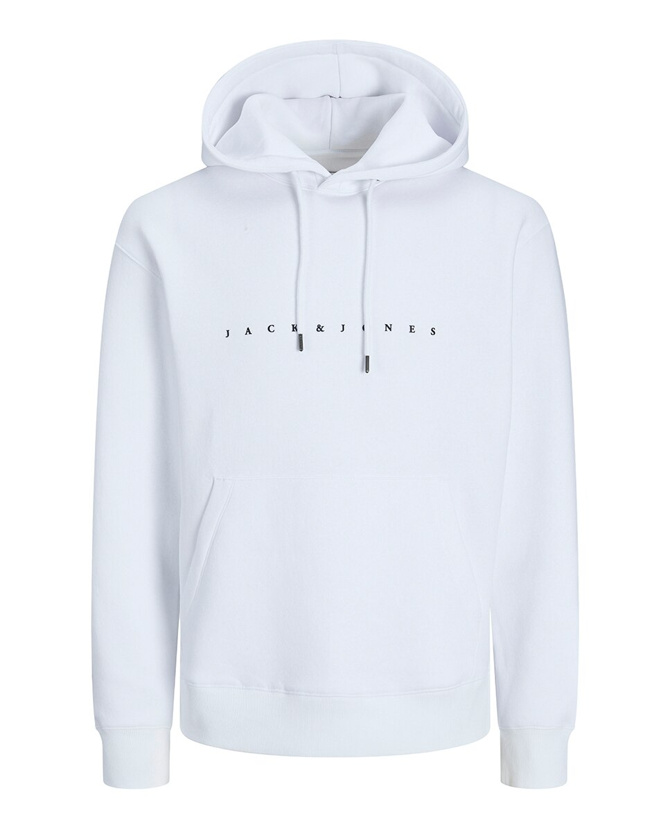 Sweatshirt com capuz Branco-6