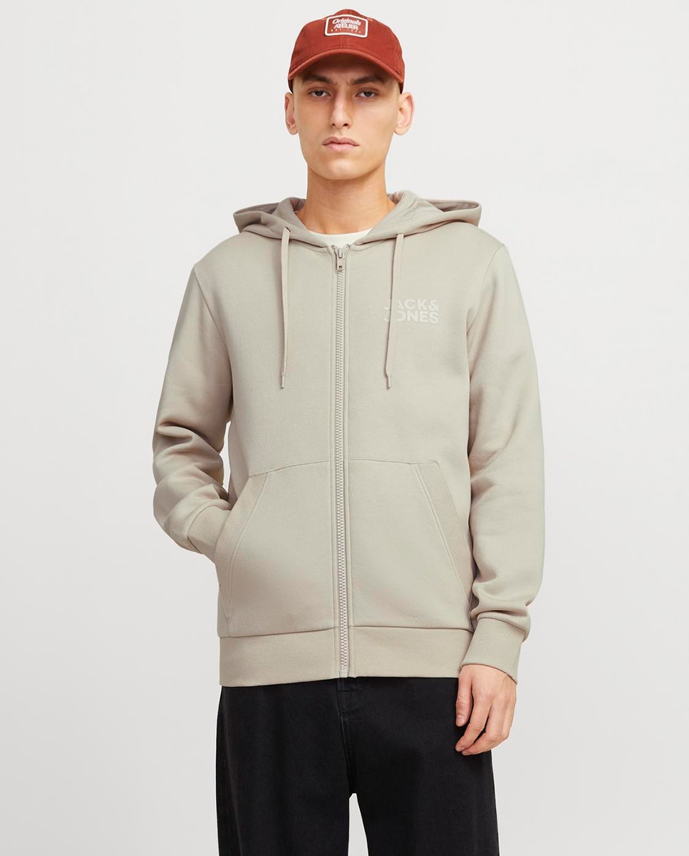 Imagem 0 de Sweatshirt com Capuz e Fecho de Correr