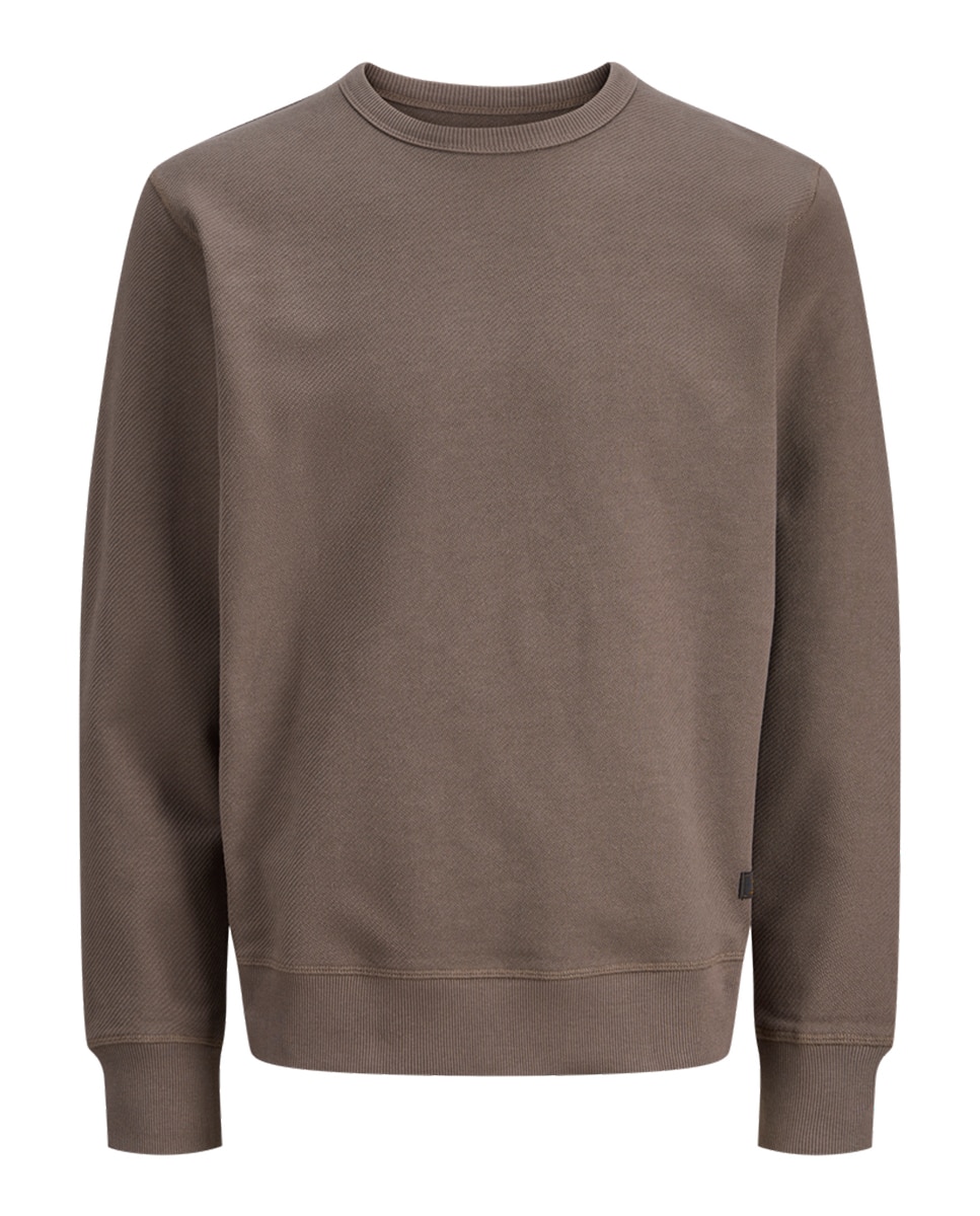 Sweatshirt Lisa sem Capuz Castanho-escuro-6