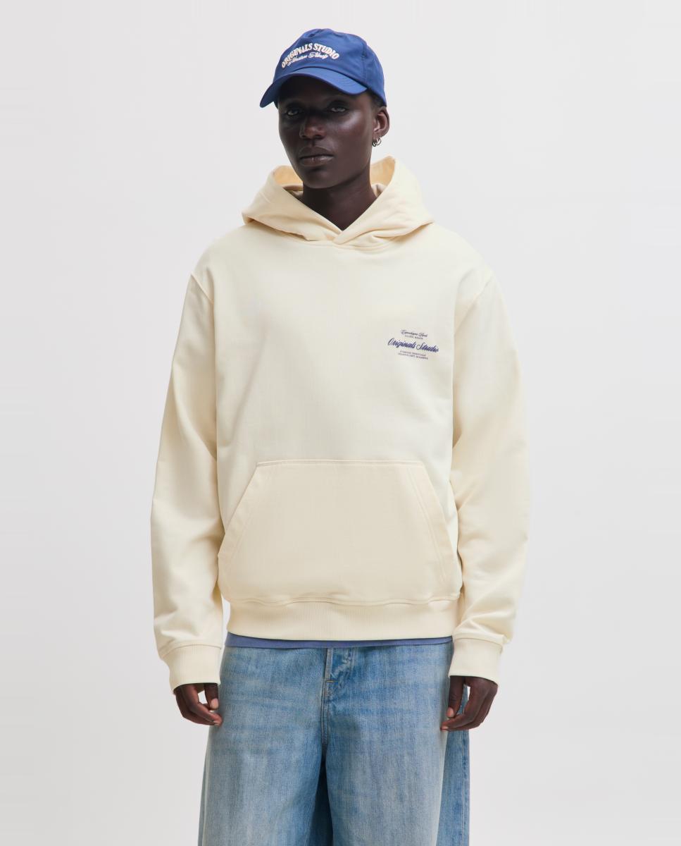 Imagem 0 de Sweatshirt com Capuz e Estampado Traseiro