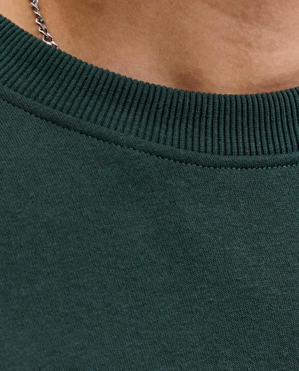 Sudadera de hombre con cuello redondo - Jack & Jones - Verde Verde-4