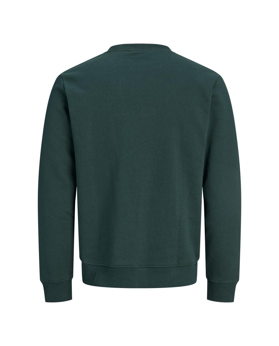 Sudadera de hombre con cuello redondo - Jack & Jones - Verde Verde-7