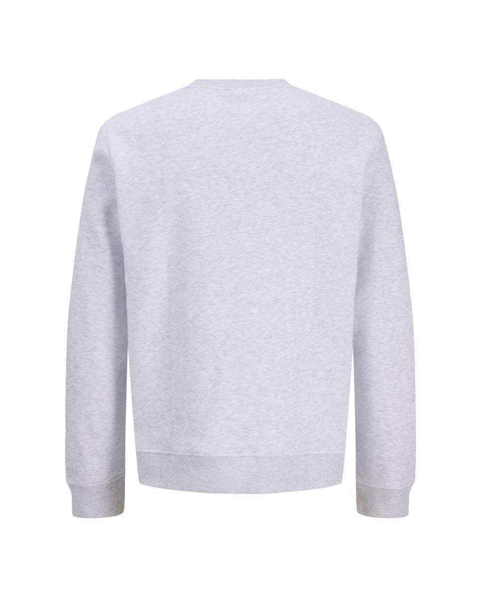 Sudadera de hombre con cuello redondo - Jack & Jones - Gris claro Gris claro-7